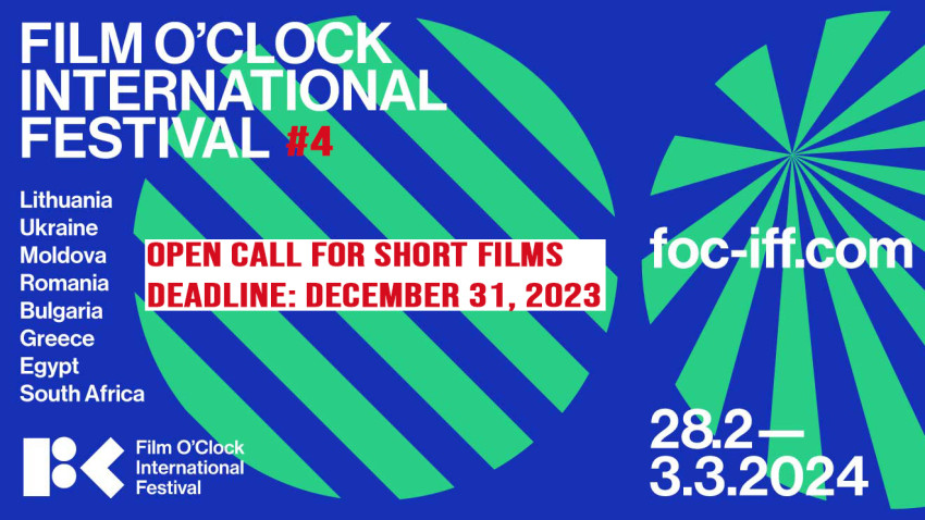 Film O’Clock International Festival 2024: Înscrieri deschise pentru competiția de scurtmetraje