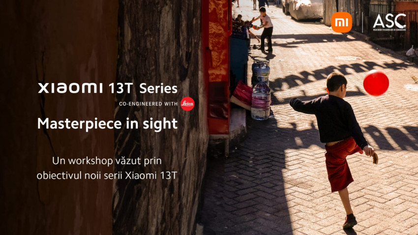 Xiaomi, împreună cu Asociația Studenților la Comunicare – Universitatea din București, lansează workshopul de fotografie jurnalistică „Masterpiece in Sight”