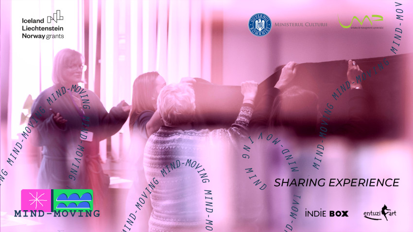 mind-moving: sharing experience - primul eveniment public al programului de terapie prin artă va avea loc pe 15 noiembrie