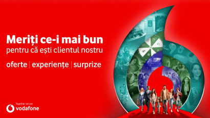OXYGEN semnează noua campanie Vodafone &quot;Meriți ce-i mai bun&quot;, cu accent pe emoție și &icirc;ncredere