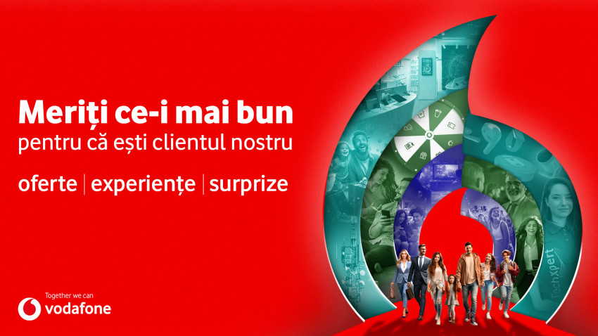 OXYGEN semnează noua campanie Vodafone "Meriți ce-i mai bun", cu accent pe emoție și încredere