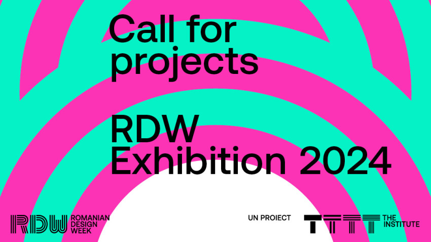 The Institute extinde termenul de înscriere al proiectelor pentru RDW Exhibition 2024