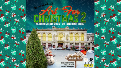 Cea de-a doua ediție a expoziției cu v&acirc;nzare Art for Christmas, organizată de Celula de Artă, se deschide pe 14 decembrie