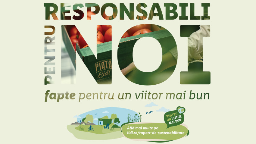 Rezultatele celui mai nou raport de sustenabilitate Lidl România: sprijin pentru mai mulți furnizori locali și pași importanți spre un transport cu mai puține emisii de carbon