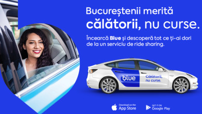 Blue &icirc;și &icirc;ncepe călătoria &icirc;n industria de ridesharing printr-o campanie de lansare semnată de Wave