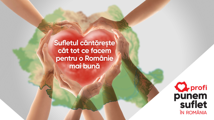 Profi și Goldfish Project ne invită într-o călătorie în inimile românilor prin campania "Cât cântărește sufletul?"