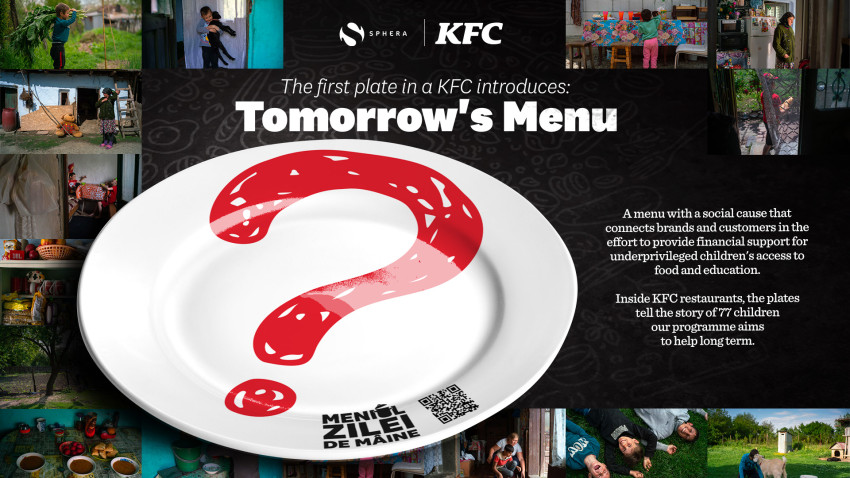 Meniul Zilei de Mâine – o inițiativă Sphera x KFC x Golin, premiată la European Excellence Awards 2023