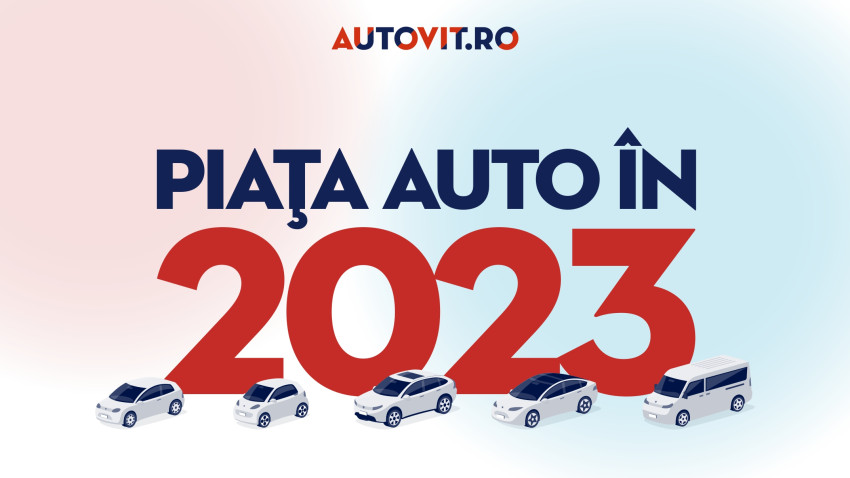 În 2023, în România s-au înmatriculat peste 1,1 milioane de autoturisme, cu 3% mai mult decât în 2022
