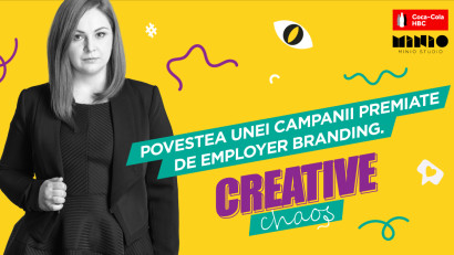 Minio Studio și Coca-Cola HBC lansează o nouă serie Creative Chaos&nbsp;despre o campanie internațională de employer branding
