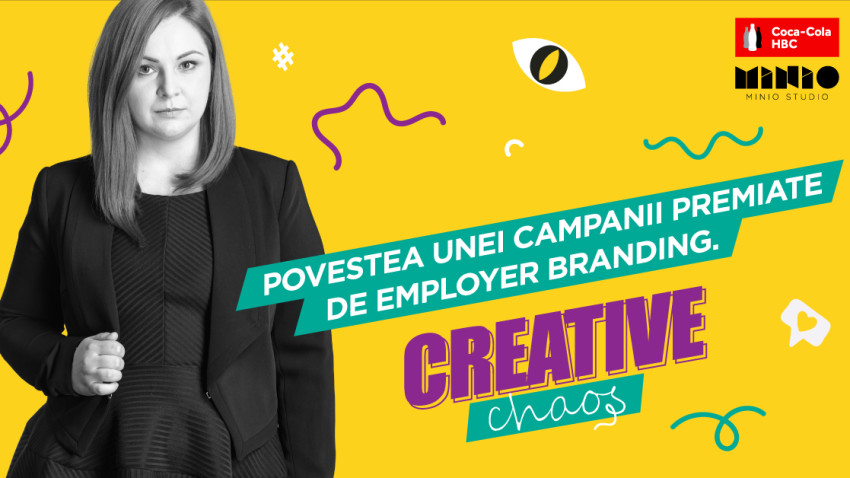Minio Studio și Coca-Cola HBC lansează o nouă serie Creative Chaos despre o campanie internațională de employer branding