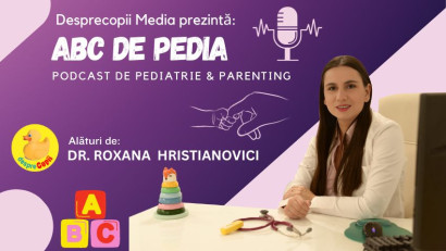 DespreCopii Media Group și Dr. Roxana Hristianovici pun pe hartă un produs media inovator: ABC DE PEDIA, noul podcast de pediatrie și parenting