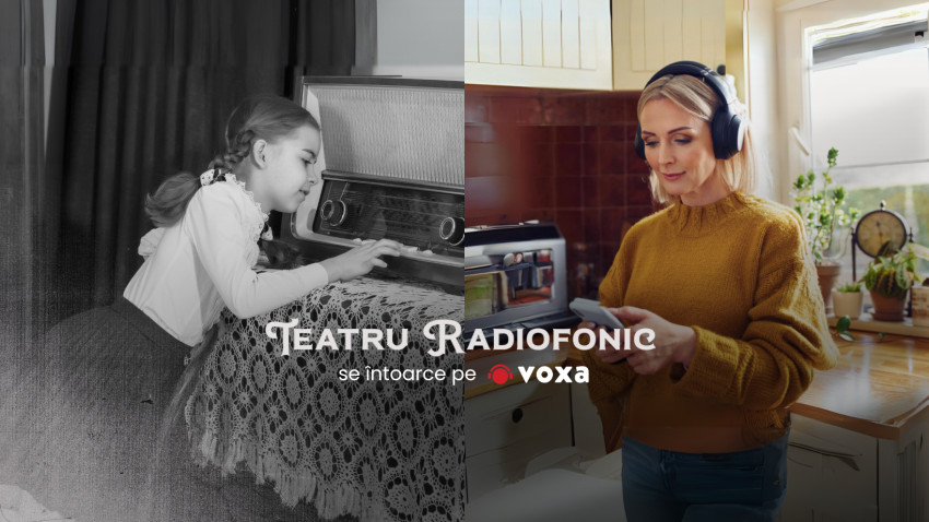 Voxa aduce spectacole din repertoriul Teatrului Radiofonic în format digital. Teatru Radiofonic, „Fonoteca de Aur” și „Noapte bună, copii!” ajung la noile generații, pe Voxa