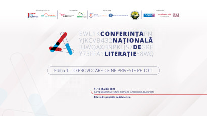 Conferința Națională de Literație - O provocare ce ne privește pe toți