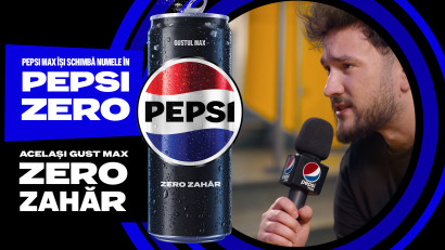 Gata cu complicăciunea! Pepsi Max devine Pepsi Zero Zahăr