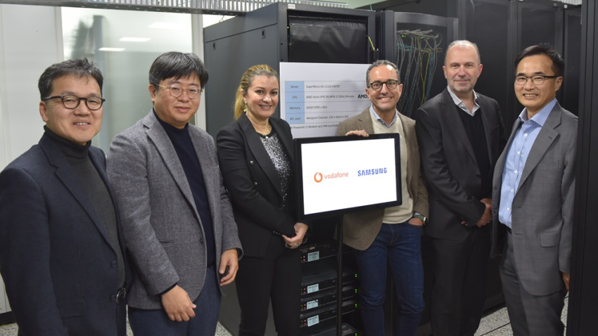 Samsung și Vodafone finalizează primul apel de date cu procesoare AMD pe o rețea Open RAN