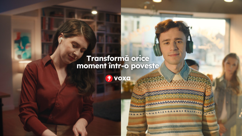 Voxa lansează campania TV „Transformă orice moment într-o poveste”