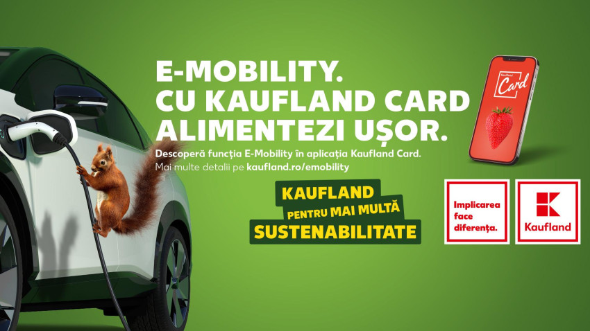 Kaufland România lansează E-Mobility, serviciul dedicat încărcării mașinilor electrice