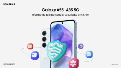 Samsung Galaxy A55 5G și Galaxy A35 5G: Inovație și securitate pentru toți fanii Galaxy