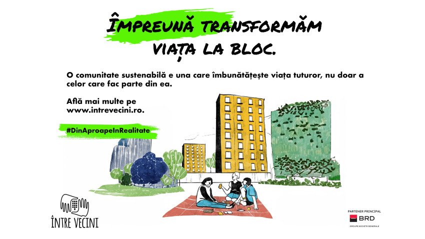 ONG-ul ÎntreVecini lansează campania „Din aproape în realitate”și redeschide înscrierile în proiect pentru românii din toată țara