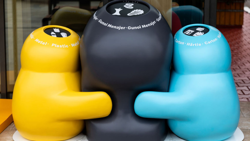 McDonald’s® lansează HugBins, un proiect-pilot prin care încurajează păstrarea unui mediu curat
