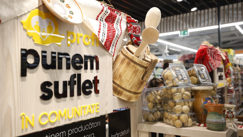 Raftul cu Bunătăți Locale în județul Olt
