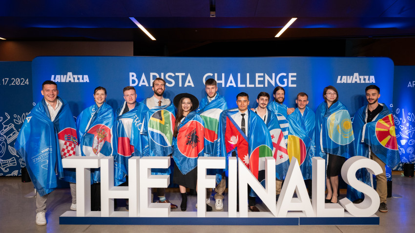 ”Café Transilvania”, băutura cu care barista Eduard Oancea a reprezentat România la finala competiției internaționale Lavazza Barista Challenge
