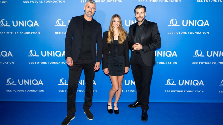 Goran Ivanišević și Luna Vujović au lansat noua fundație UNIQA SEE Future - sprijin pentru un viitor mai bun
