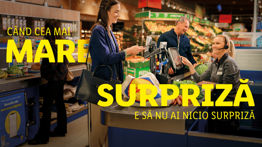 “Să nu ai nicio surpriză e cea mai mare surpriză” ne spun Lidl și MRM România în noua campanie de imagine lansată
