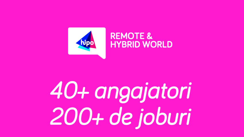 Joburile remote atrag de 4 ori mai mulți candidați. Peste 200 de oportunități de carieră disponibile în cadrul Remote & Hybrid World