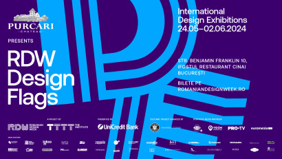Romanian Design Week: &icirc;ntre 24 mai și 2 iunie publicul va admira 9 expoziții internaționale &icirc;n cadrul formatului RDW Design Flags