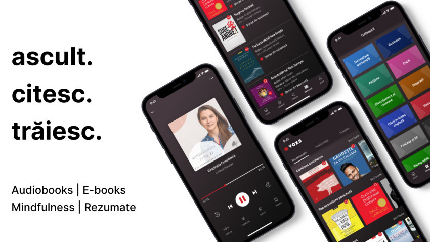 Platforma de audiobook-uri și e-book-uri Voxa se lansează în Italia