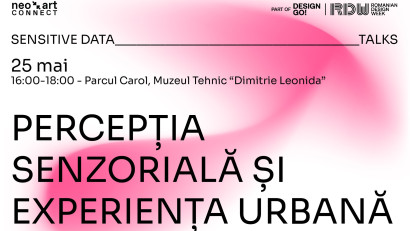 SENSITIVE DATA: conferință și masterclass&nbsp;despre relația noastră cu Bucureștiul