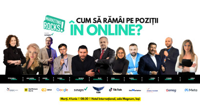 Cel mai mare eveniment de growth marketing din regiunea Moldovei: MARKETING ROCKS! by Sinaps
