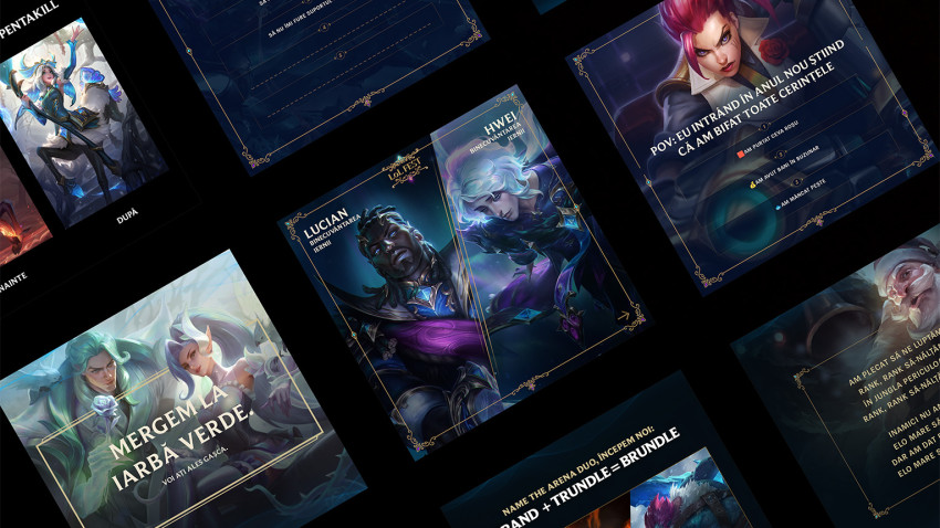 v8 a preluat comunicarea pe paginile de Social Media League of Legends în România