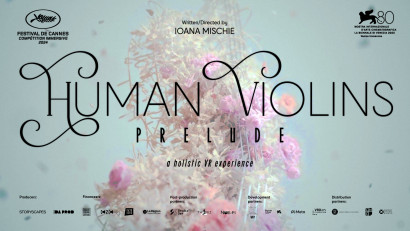 Festivalul de la Cannes anunță singurul proiect rom&acirc;nesc selectat &icirc;n competiția imersivă: &ldquo;Human Violins: Prelude&rdquo;, realizat de Ioana Mischie, reprezent&acirc;nd o performanță istorică pentru domeniul artelor digitale din Rom&acirc;nia