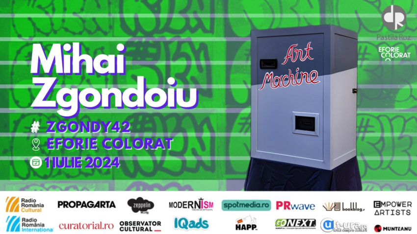 Art Machine în vacanță la Eforie Colorat, din 1 iulie