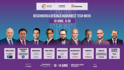 Bucharest Tech Week &icirc;și deschide porțile săptăm&acirc;na viitoare - Capitala devine epicentrul tehnologiei și inovației
