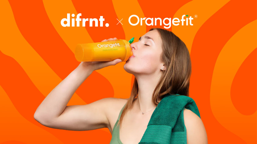 difrnt. X Orangefit: O colaborare digitală pentru un stil de viață sănătos