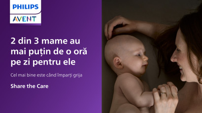 Philips Avent lansează inițiativa Share the Care, prin care &icirc;și propune să crească conștientizarea și implicarea familiei, prietenilor și comunității, astfel &icirc;nc&acirc;t mamele să resimtă mai puțină presiune, după naștere