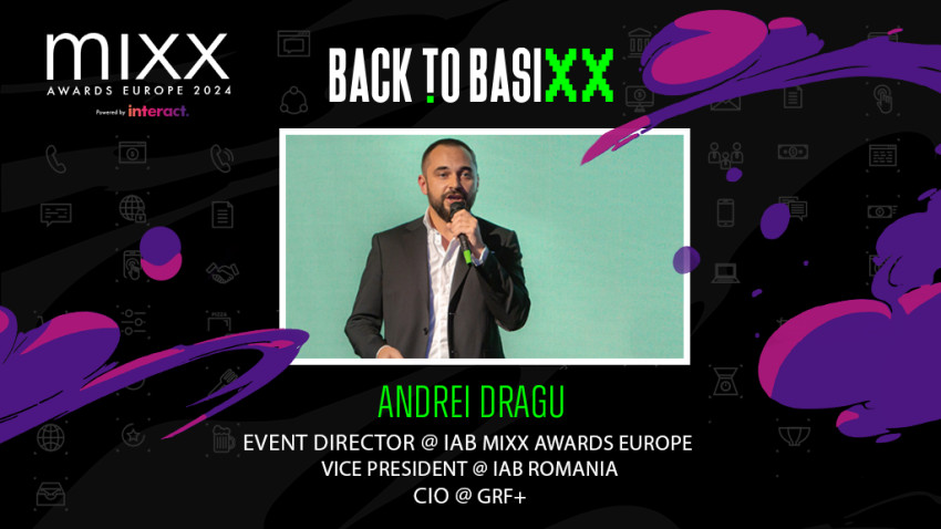 Andrei Dragu devine noul Director de Eveniment pentru IAB MIXX Awards Europe