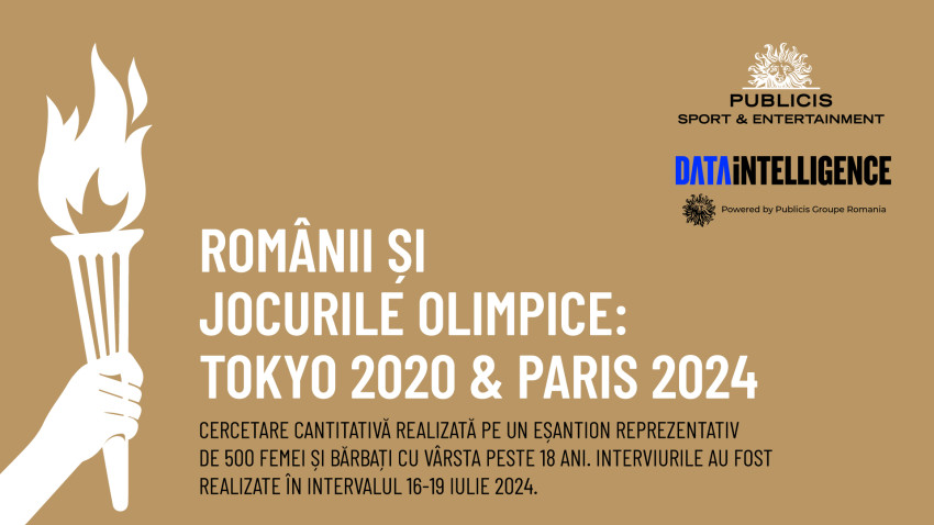 Românii și Jocurile Olimpice: de la Tokyo 2020 la Paris 2024. O analiză Publicis Groupe România