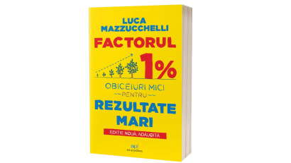 FACTORUL 1% : Obiceiuri mici pentru rezultate mari - Luca Mazzucchelli | Editura ACT și Politon, 2024