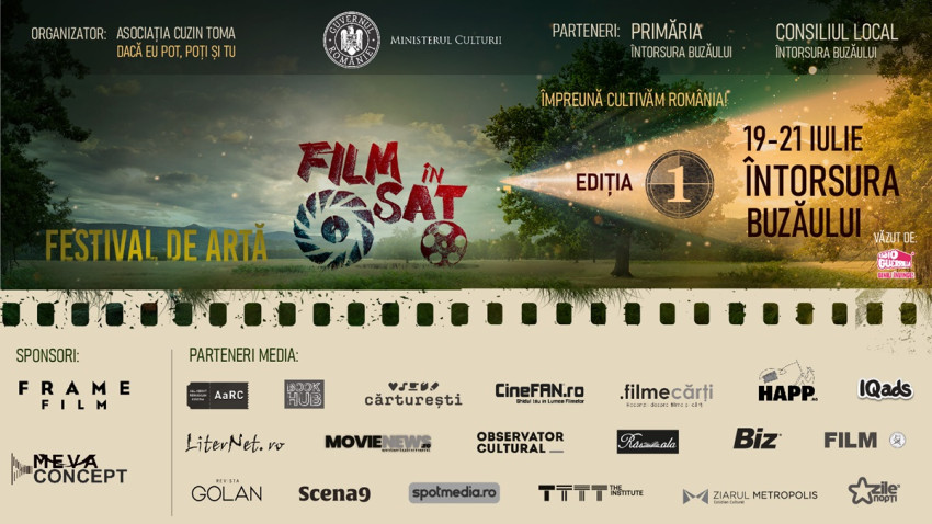 Prima ediție a Film în Sat la Întorsura Buzăului, între 19 – 21 iulie