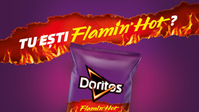PepsiCo aduce Doritos Flamin' Hot &icirc;n Rom&acirc;nia,&nbsp;oferind o experiență senzorială explozivă
