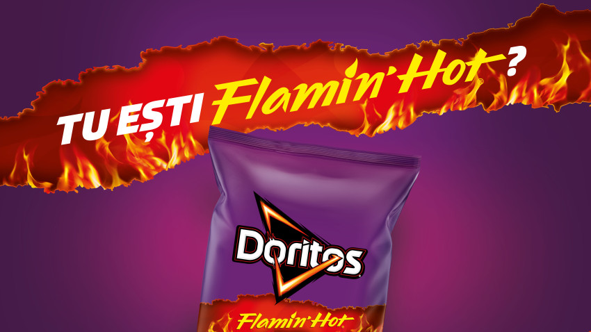 PepsiCo aduce Doritos Flamin' Hot în România, oferind o experiență senzorială explozivă