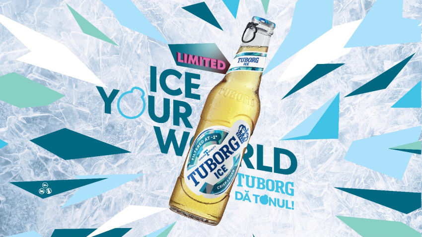 Tuborg lansează un produs ideal pentru vară: Tuborg ICE în ediție limitată