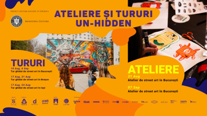 &Icirc;ncep &icirc;nscrierile la &quot;Ateliere și Tururi Un-hidden&quot;