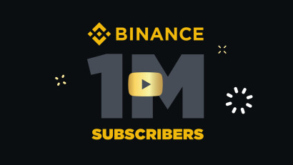 Binance, prima companie din cripto care atinge 1.000.000 abonați pe YouTube