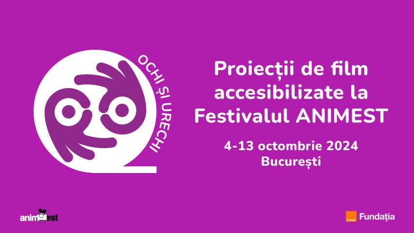 Programul Animest.19 include o serie de animații accesibilizate pentru persoanele cu deficiențe de auz