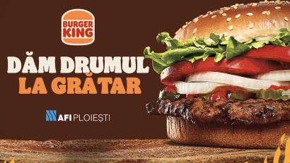 Burger King deschide pe 4 octombrie primul restaurant din Ploiești cu oferte speciale și surprize pe măsură